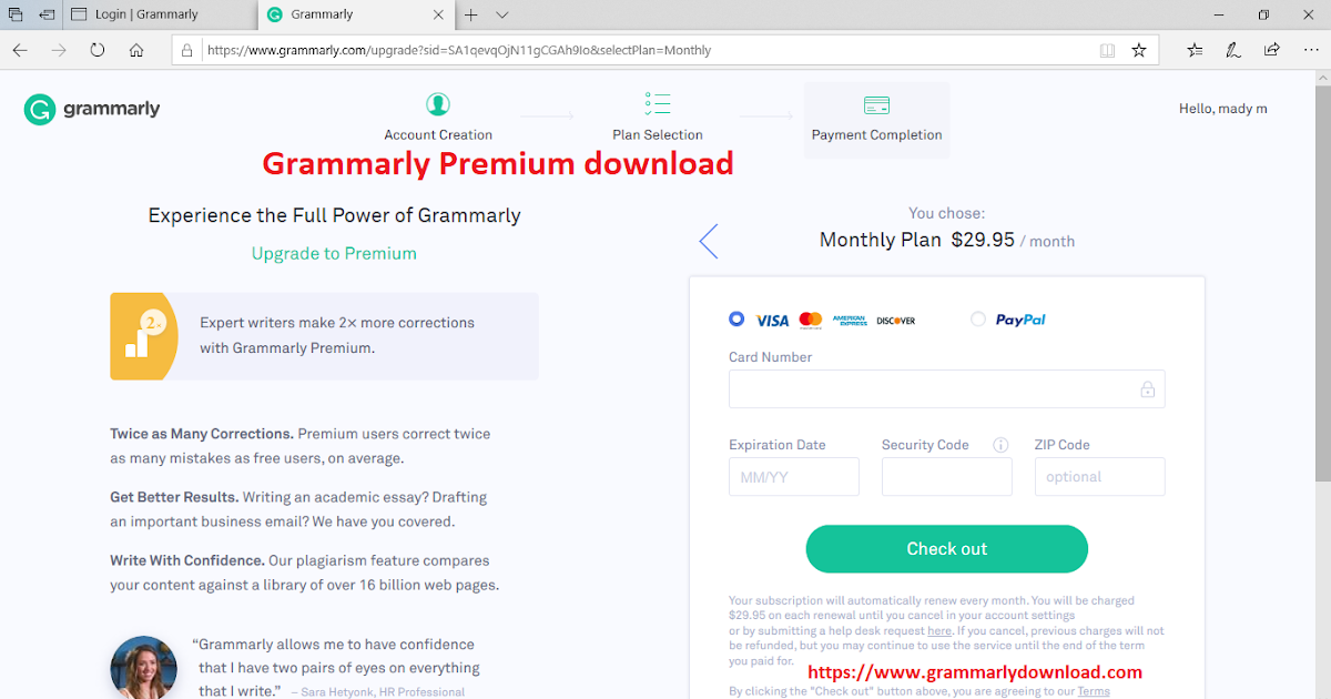 download grammarly for word mac not working