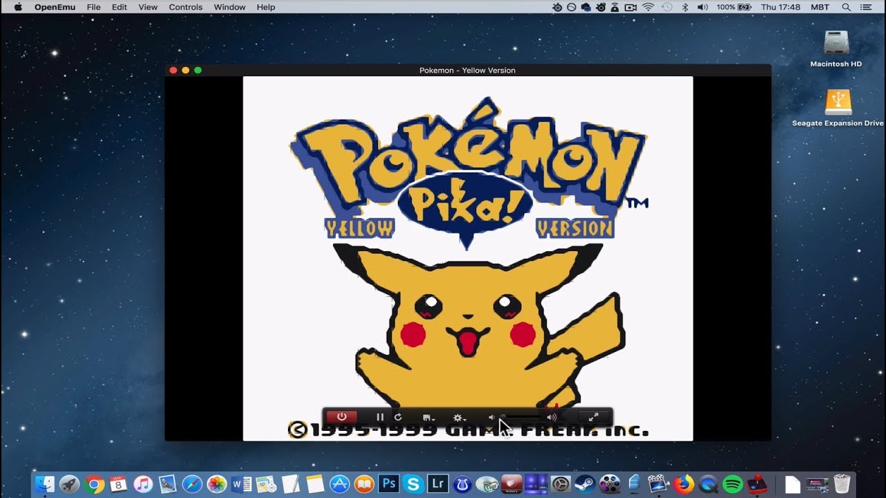 pokemon emulator trade mac